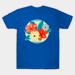 Painted Floral Arrangement T-Shirt